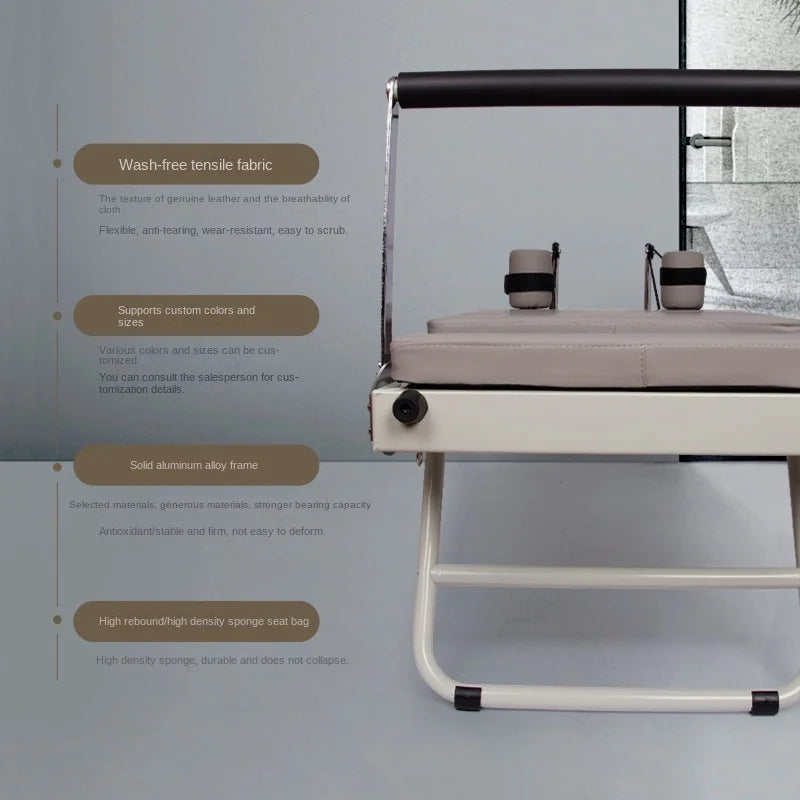 Non-Slip Pilates Reformer with Box-3