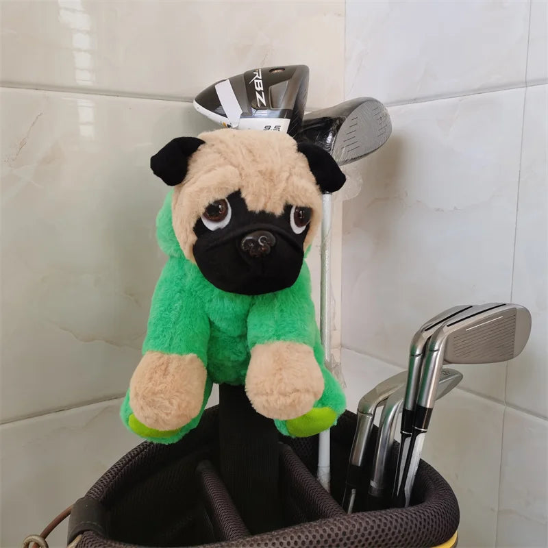 Pug Dog Animal Golf Wood Headcover