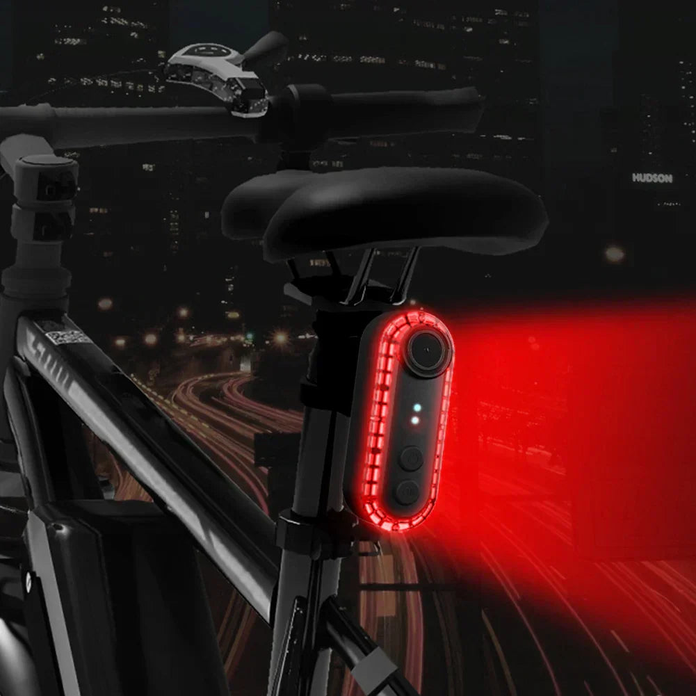 Battery-Powered Rear Cycling Camera with Tail Lamp-4