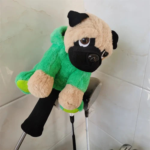 Pug Dog Animal Golf Wood Headcover