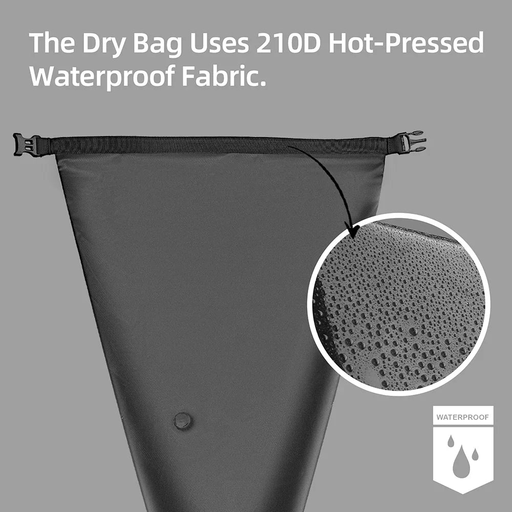 14L Waterproof Bike Saddle Bag Stable Removable Dry Bag Yellow-4