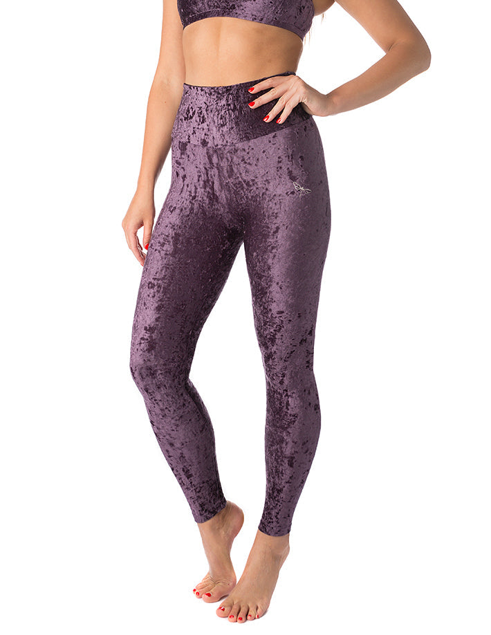 Velvet legging Adele dames