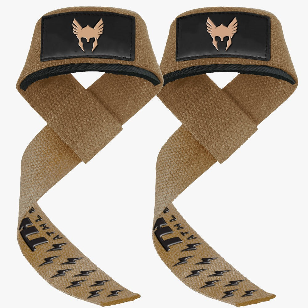 Lifting Straps | Extra Grip | Camel | Thor Athletics-1