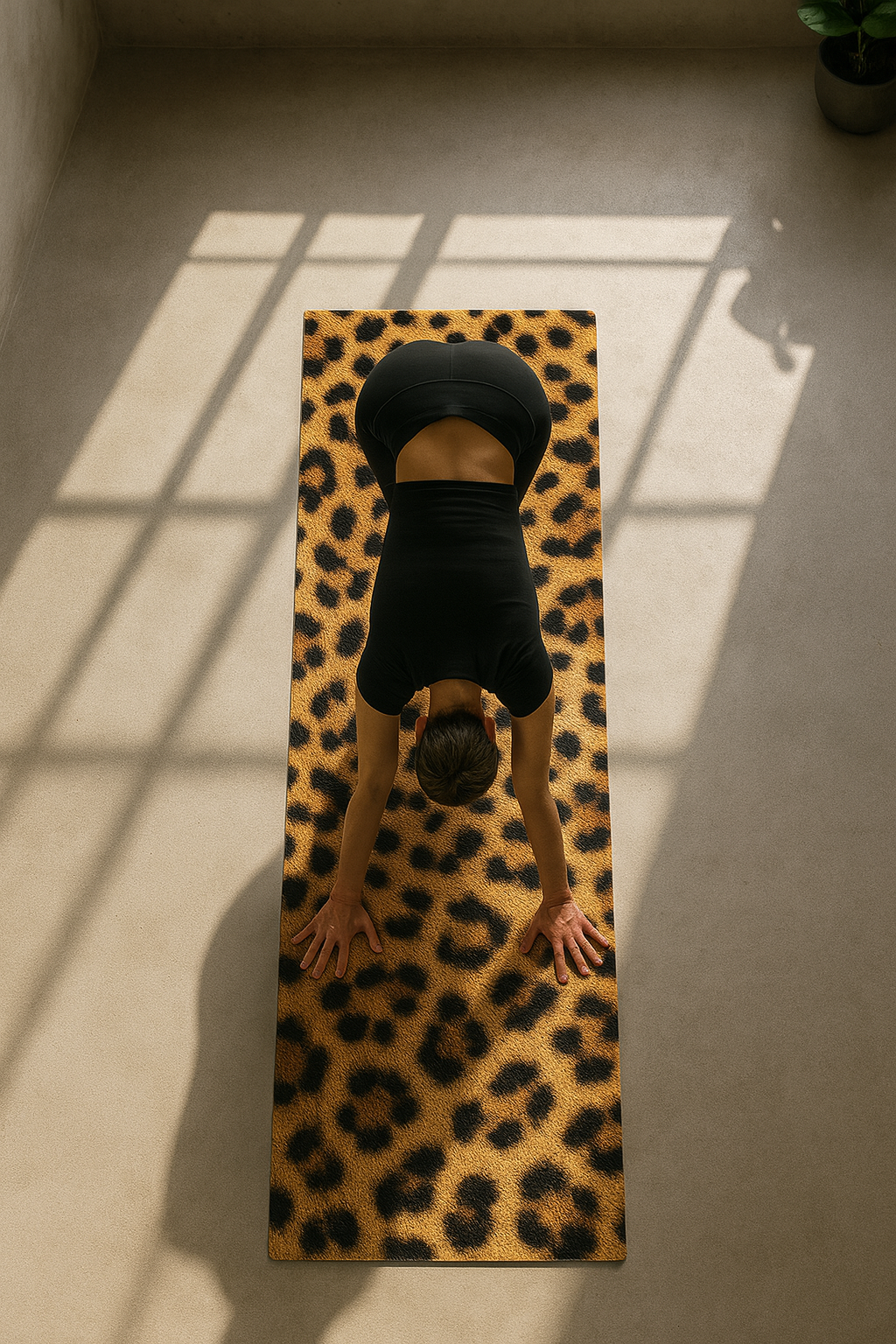 Leopard Pattern Yoga Mat – Eco-Friendly + Grip-Enhanced Flow | Yune