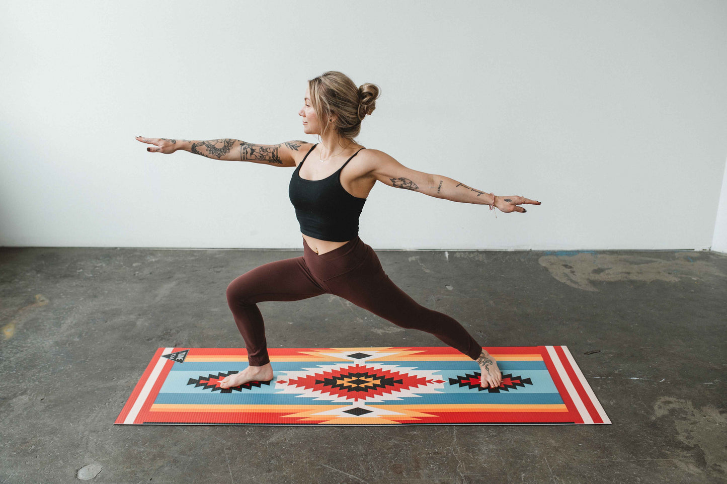 Spring Moon Yoga Mat – 6 mm Extra Thick, Double-Sided Non-Slip, Eco-Friendly PER with Multi-Color Moonlit Design | Yune Yoga
