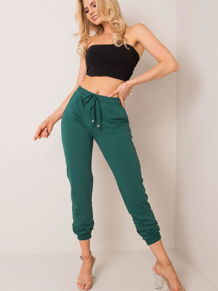Dames Joggingbroek/Sweatpants Groen - Tracksuit trousers model 161324 BFG (XS en S)