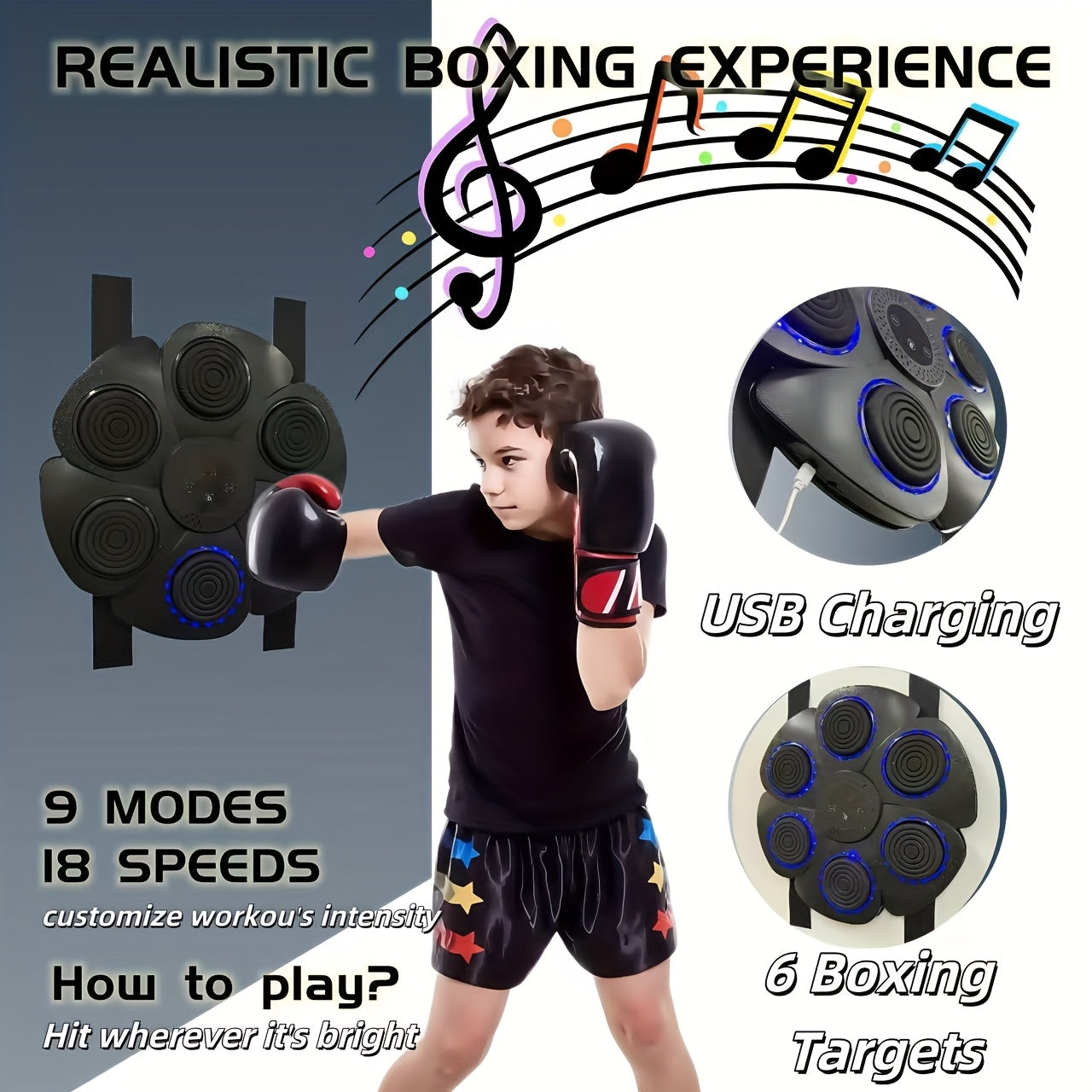Electric Punch Machine Wireless 9 Modes 18 Speeds-3