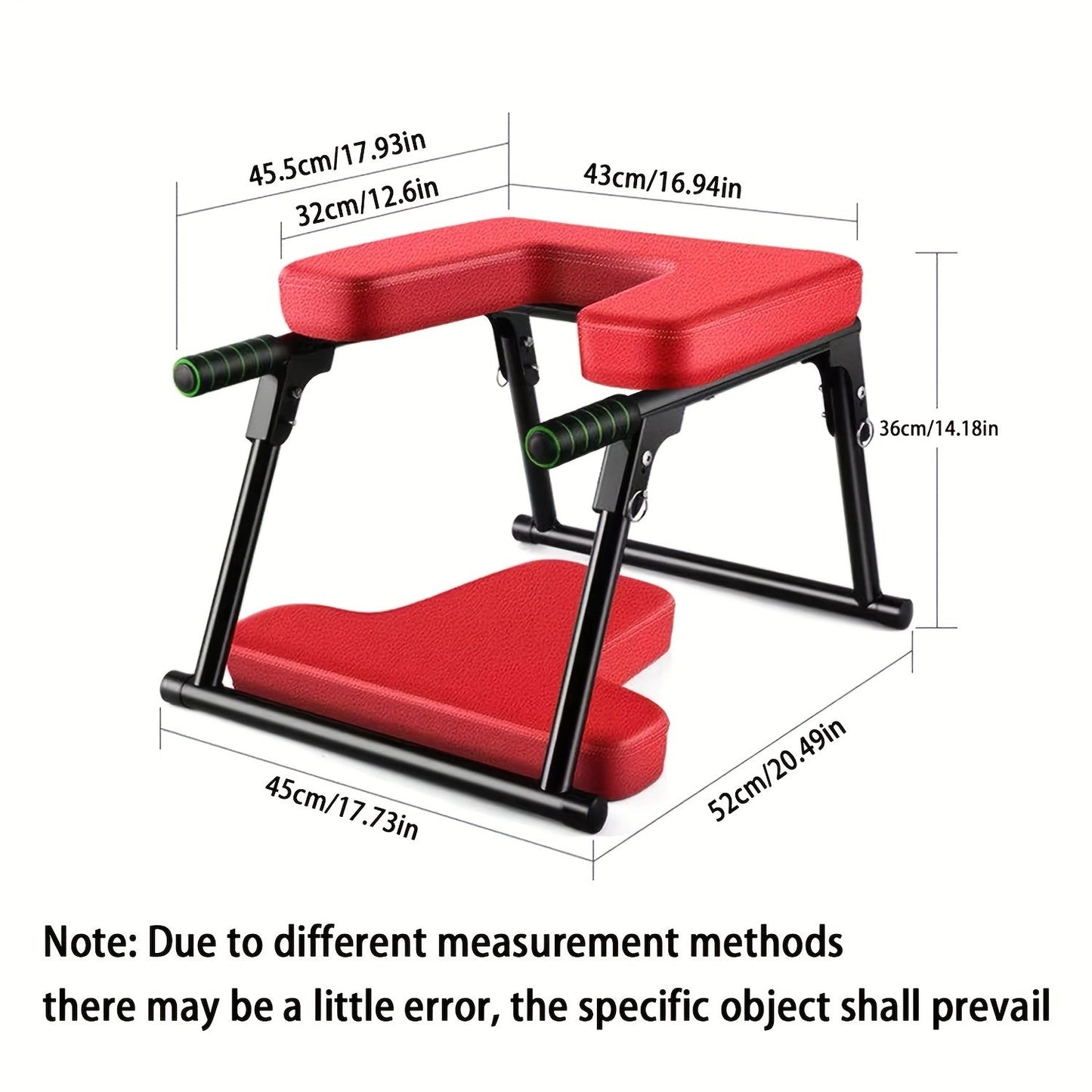 PU Easy-Fold Yoga Inversion Bench Home Fitness-2