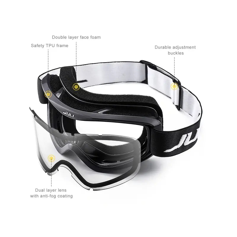 Premium Ski Goggles for Snowboarding, Skiing, and Snowmobiling-3