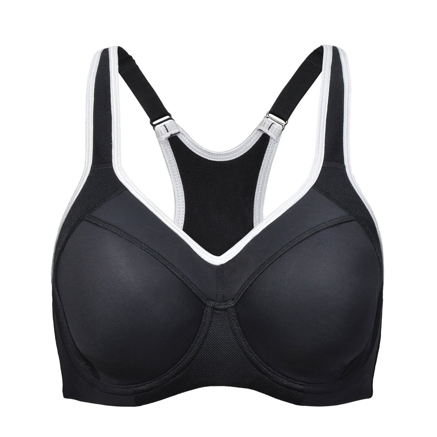 Full Support High Impact Padded Sports Bra-3