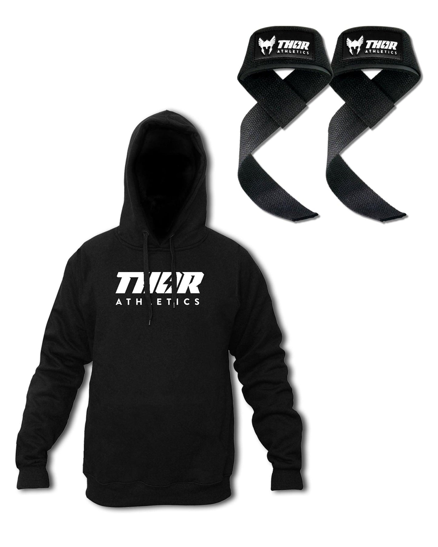 Hoodie + Lifting Straps-0