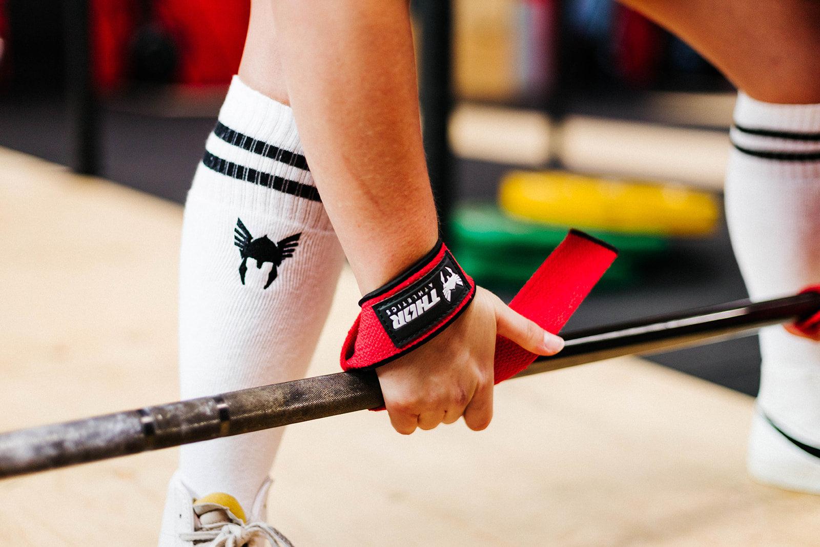 Lifting Straps | Rood | Thor Athletics-2