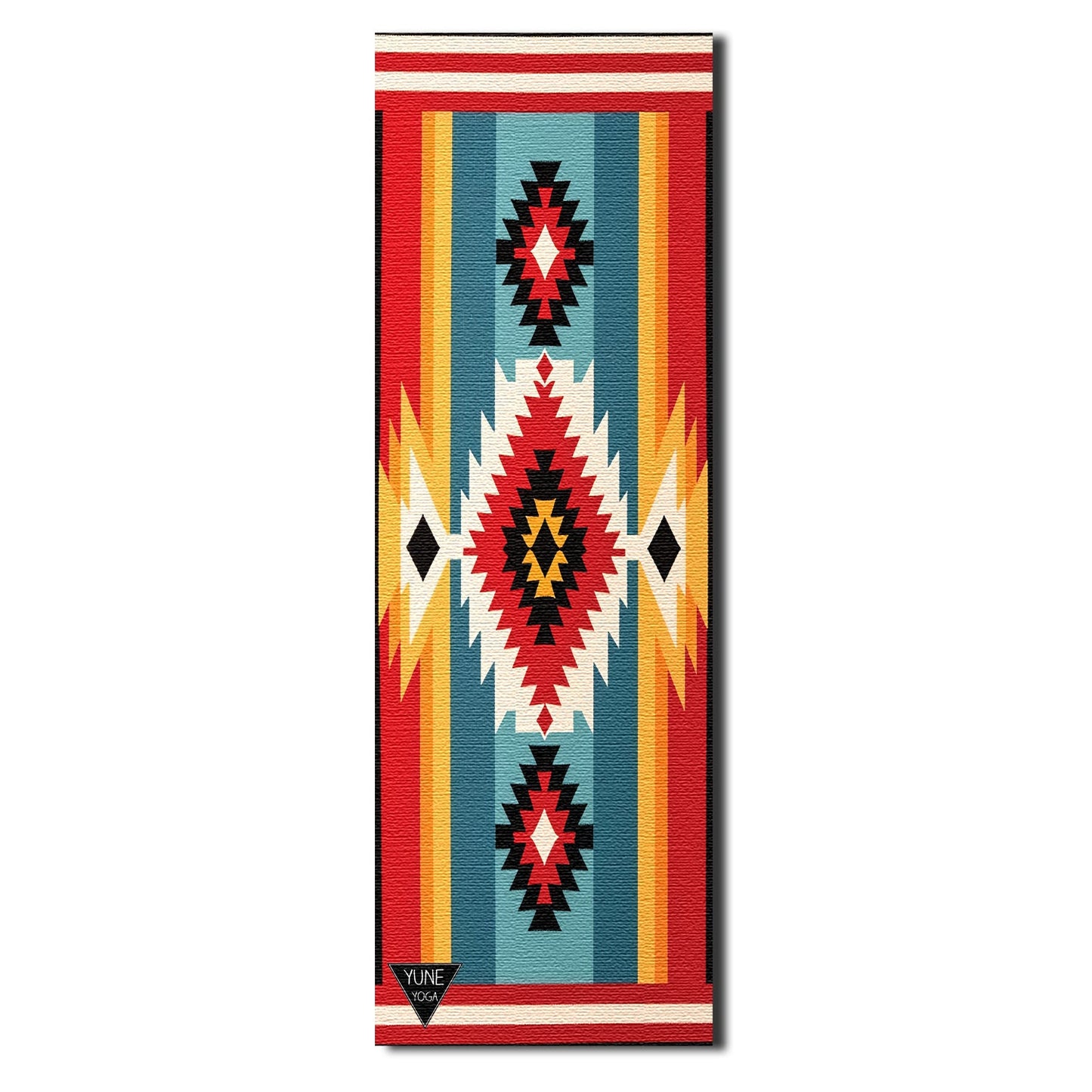 Spring Moon Yoga Mat – 6 mm Extra Thick, Double-Sided Non-Slip, Eco-Friendly PER with Multi-Color Moonlit Design | Yune Yoga
