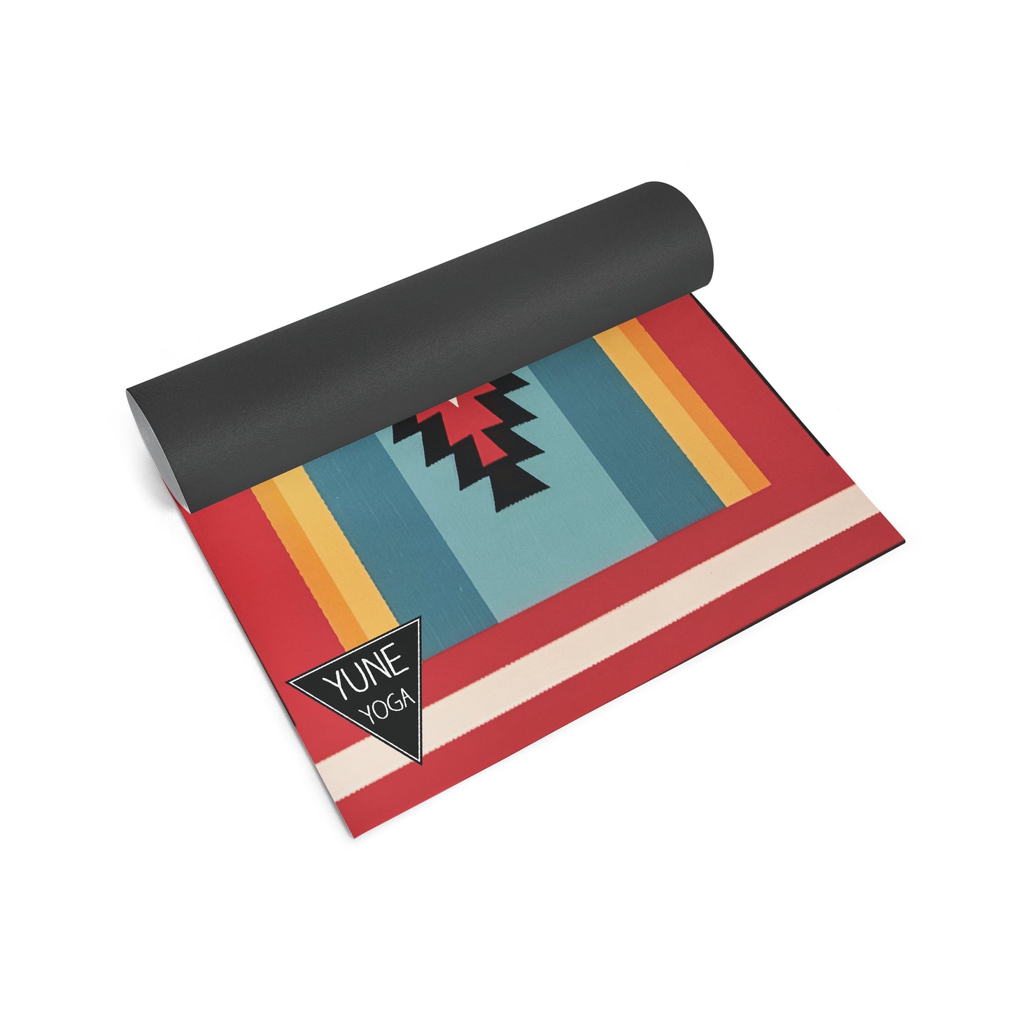 Spring Moon Yoga Mat – 6 mm Extra Thick, Double-Sided Non-Slip, Eco-Friendly PER with Multi-Color Moonlit Design | Yune Yoga