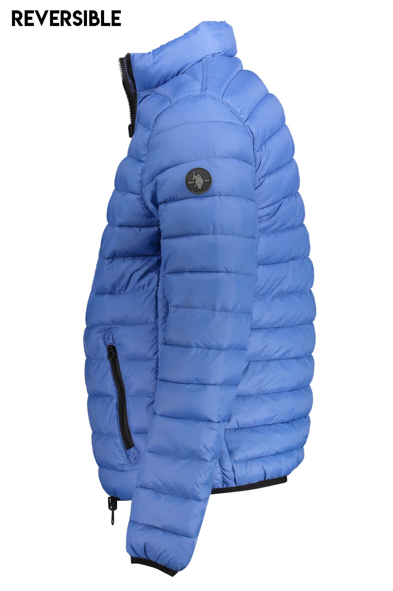 US POLO MEN'S BLUE JACKET REVERSIBLE