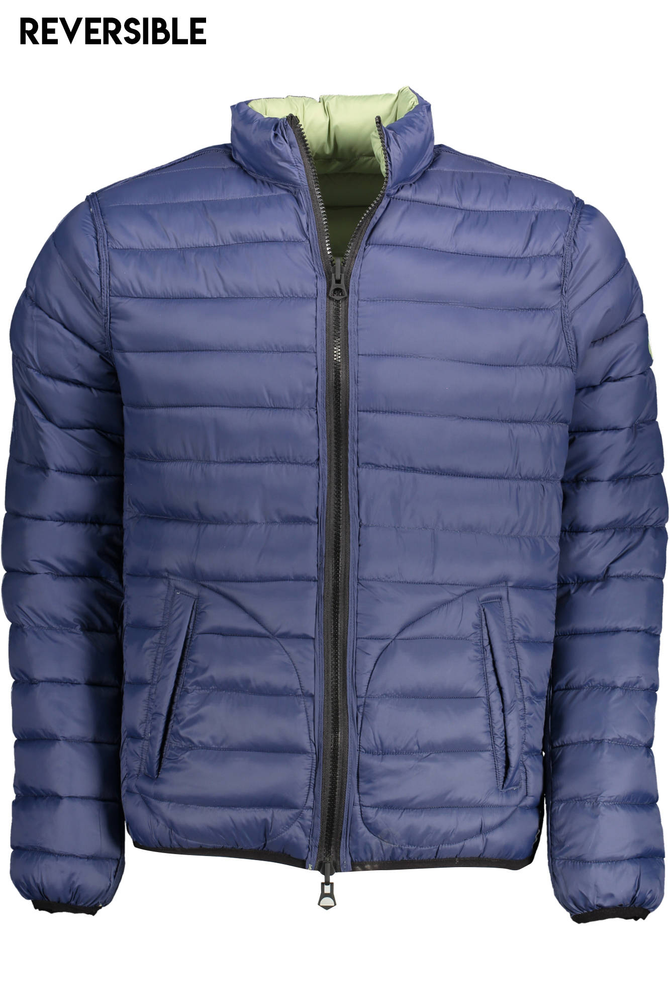 US POLO JACKET MEN GREEN/BLUE REVERSIBLE