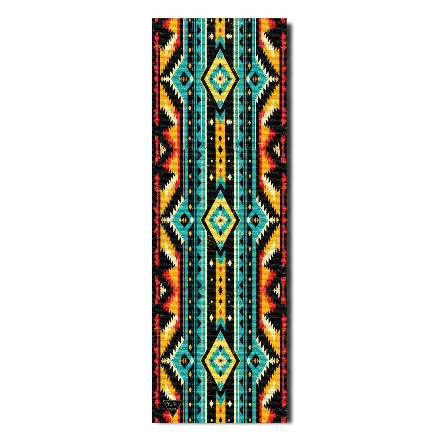 Wolfs Eye Yoga Mat – 6 mm Extra Thick, Double-Sided Non-Slip, Eco-Friendly PER with UV-Printed Design | Yune Yoga