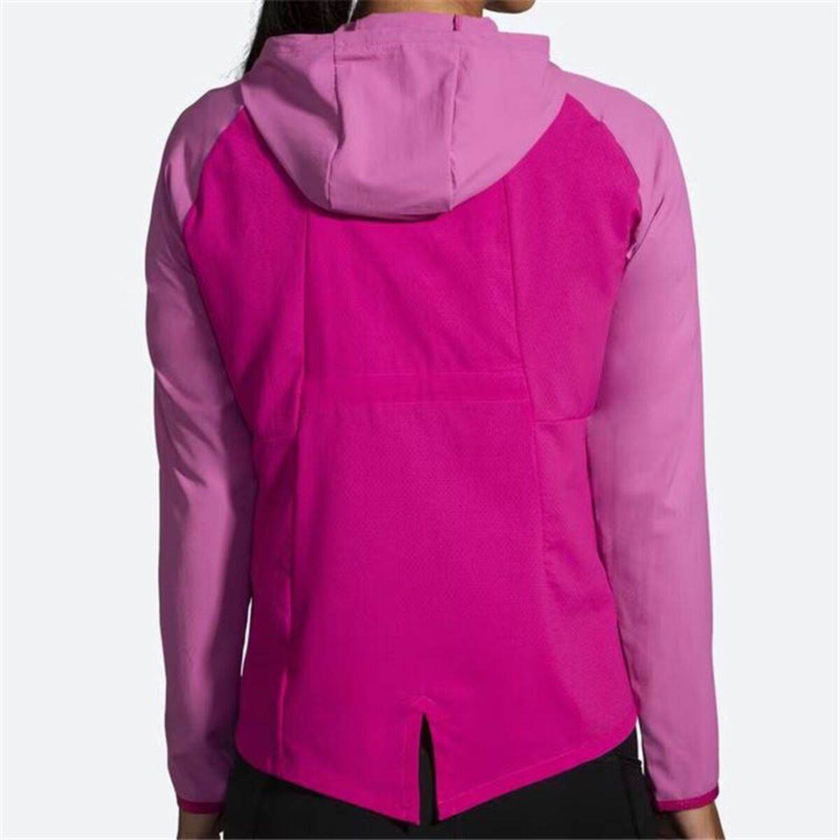 Brooks Dames Sportjas Canopy Frosted Dark pink (XS-S-M)