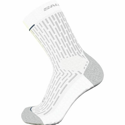 Sports Socks Salomon Ultra Glide Crew White-0
