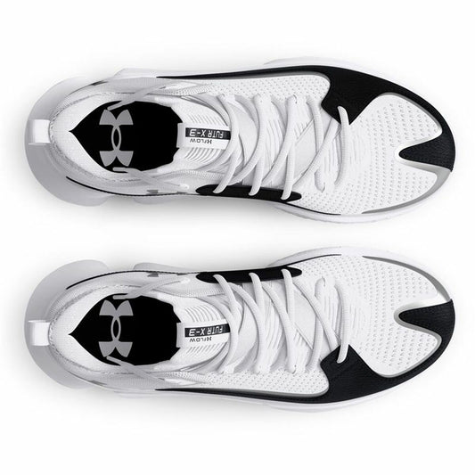 Basketball Shoes for Adults Under Armour Flow Futr X White-10