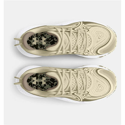Under Armour Spawn 6 Camo Olive Light brown - Basketbalschoenen voor volwassenen