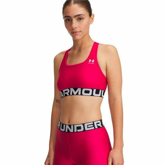 Sports Bra Under Armour Hg Crimson Red L