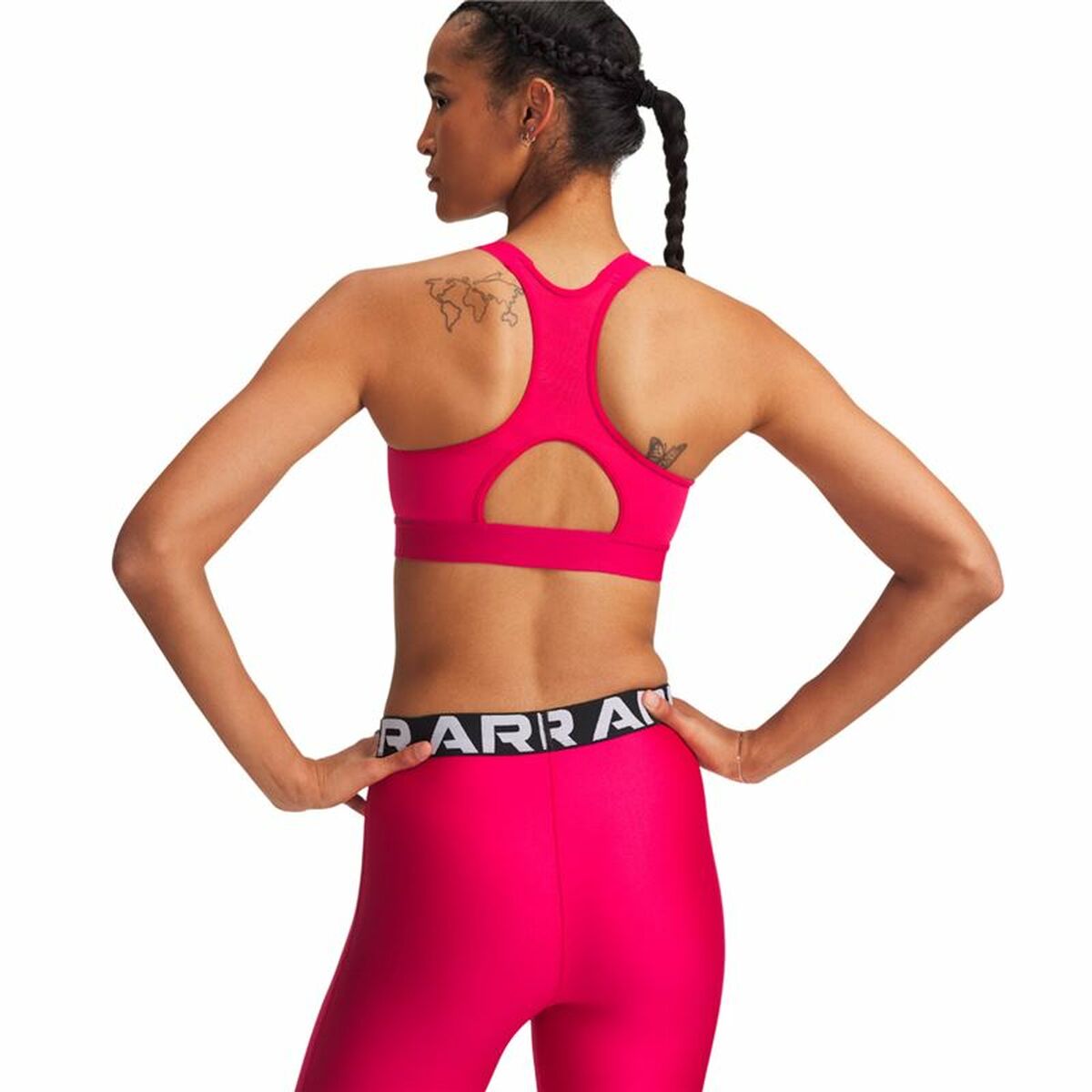 Sports Bra Under Armour Fuchsia