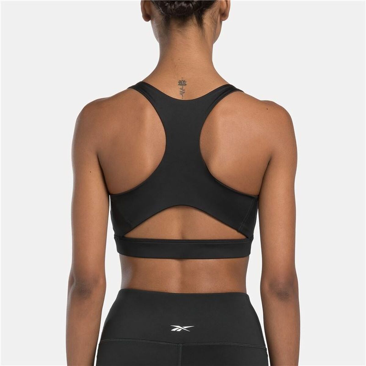 Sports Bra Reebok Train Racer  Black