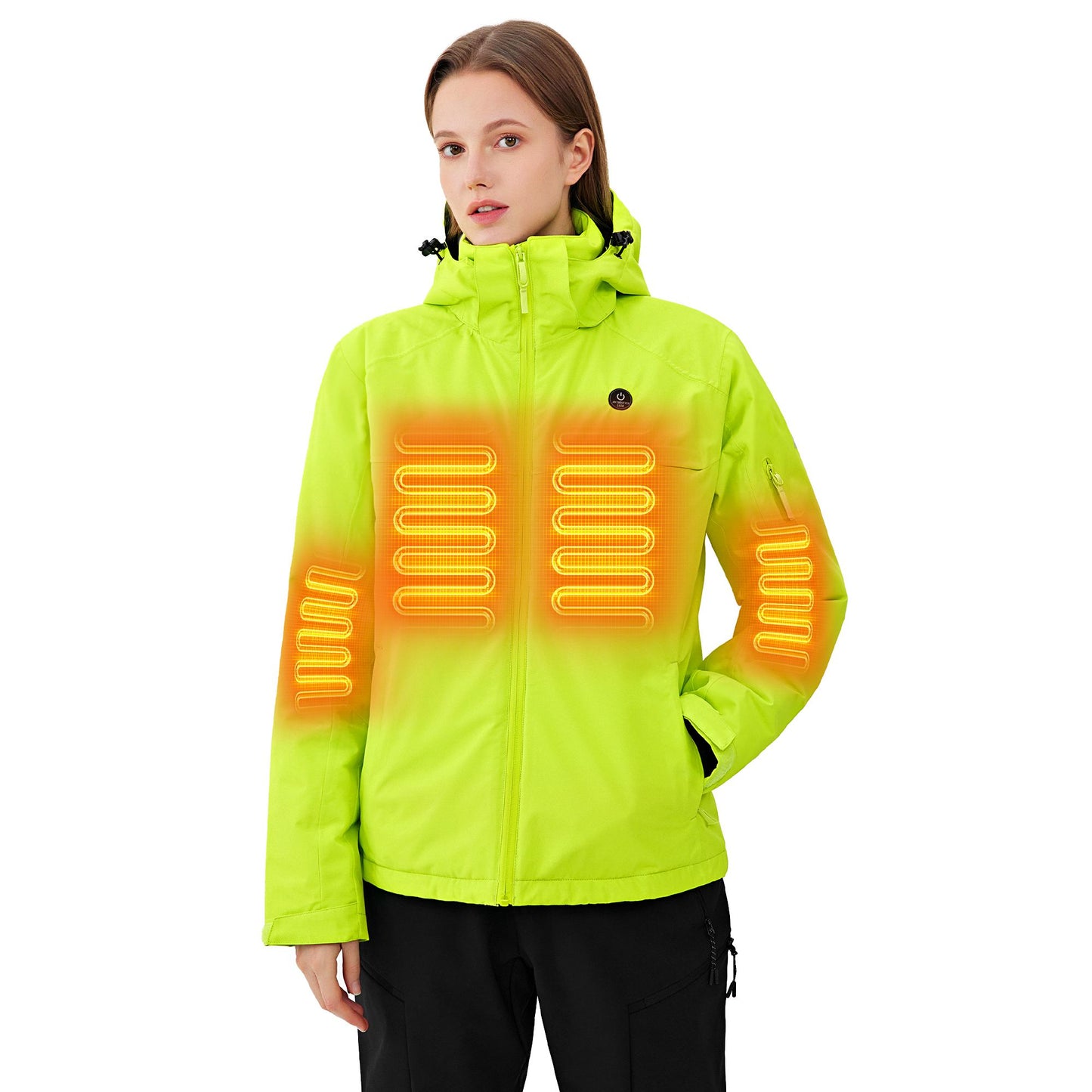 ANTARCTICA GEAR Heated Jacket - Verwarmbare Ski-jas voor dames en heren