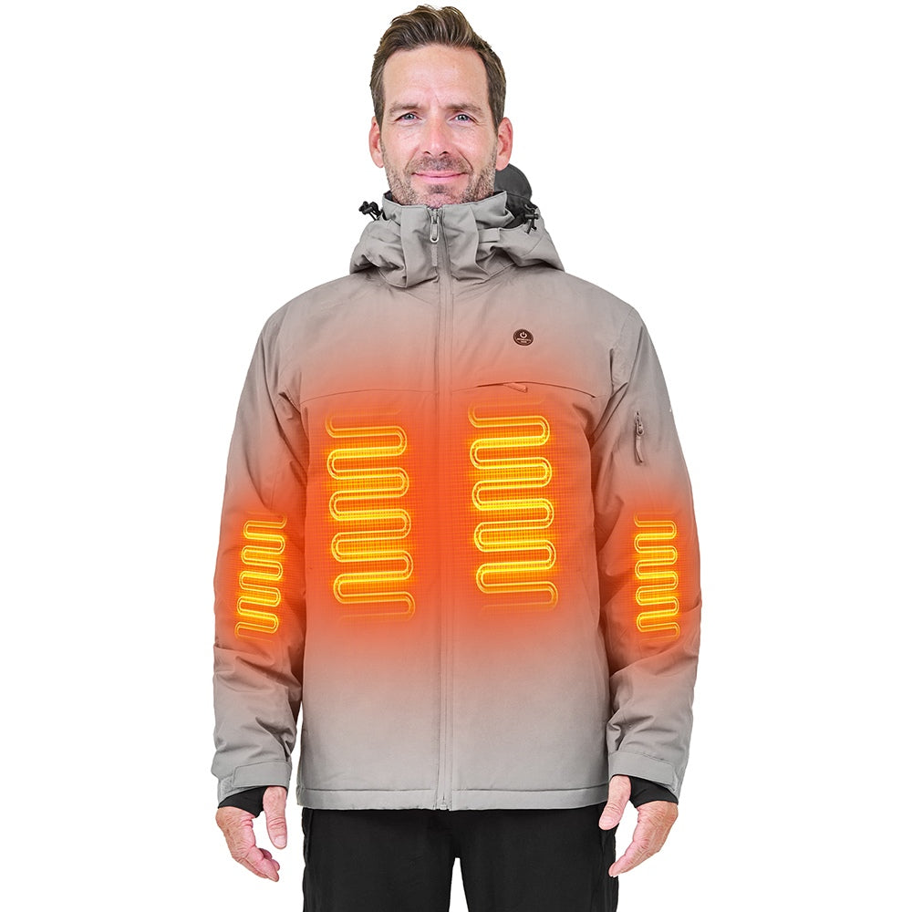 ANTARCTICA GEAR Heated Jacket - Verwarmbare Ski-jas voor dames en heren