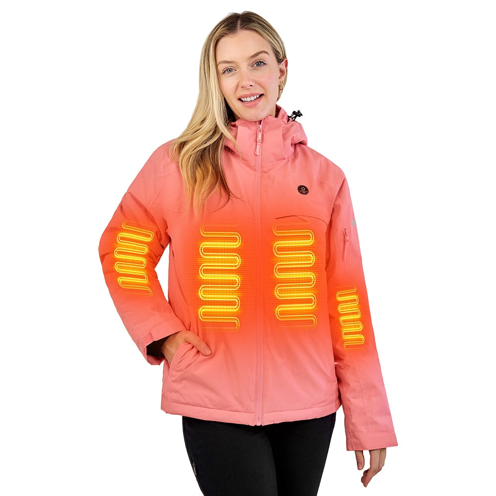 ANTARCTICA GEAR Heated Jacket - Verwarmbare Ski-jas voor dames en heren