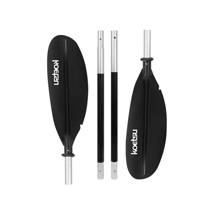 4-Piece Aluminum Adjustable Kayak Paddle-0