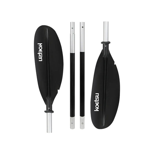 4-Piece Aluminum Adjustable Kayak Paddle-0