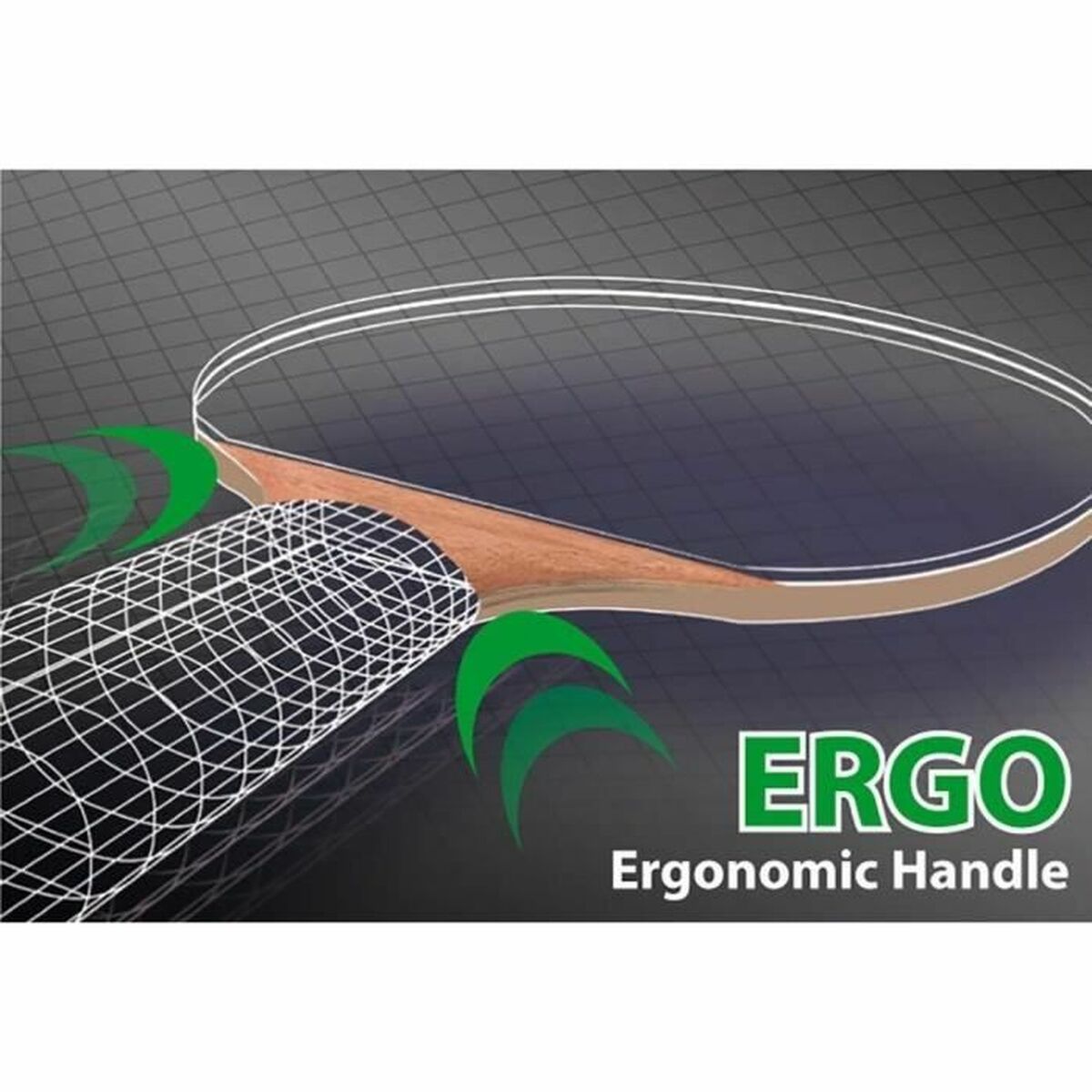 Ping Pong Racket Schildkröt Legends 700 Tafeltennisbatje