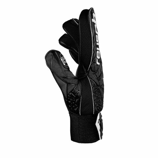 Goalkeeper Gloves Reusch Attrakt Starter Solid Finger Black