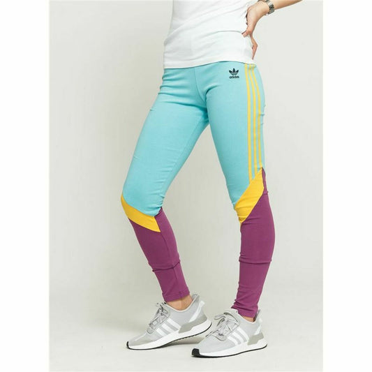 Adidas High-Waisted Aquamarine Dames Sportlegging