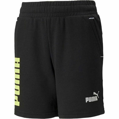 Sport Shorts for Kids Puma Power K Black-0
