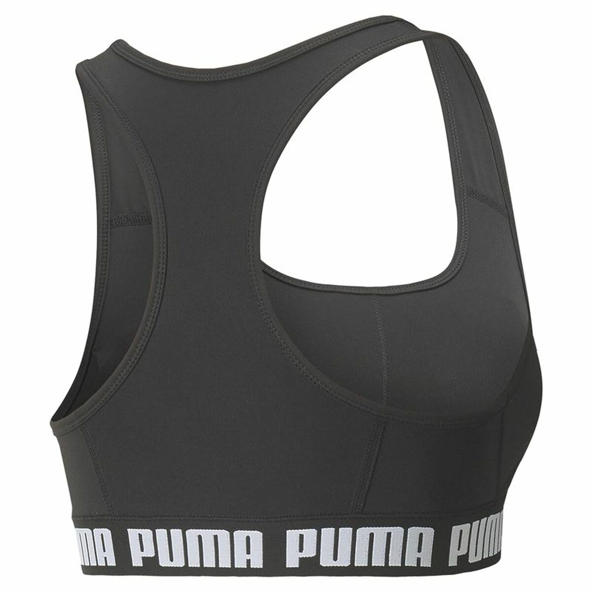 Sports Bra Puma Mid Impact Puma Stro Black-6