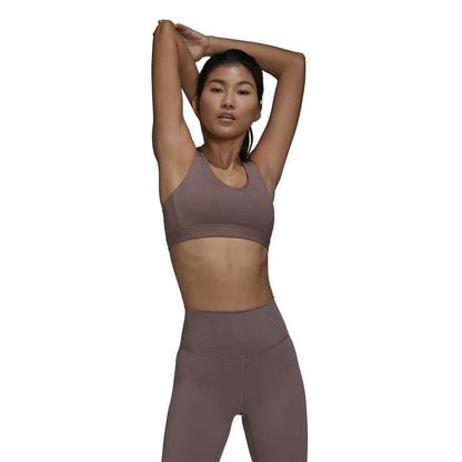 Sports Bra Adidas CoreFlow Luxe Purple
