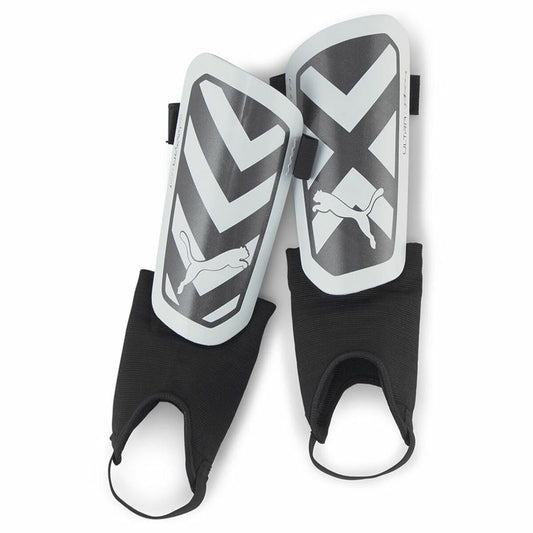 Football Shinguards Puma Ultra Light Ankle White Black