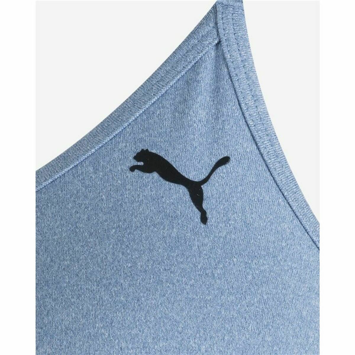 Sports Bra Puma Low Impact Studio Blue-4