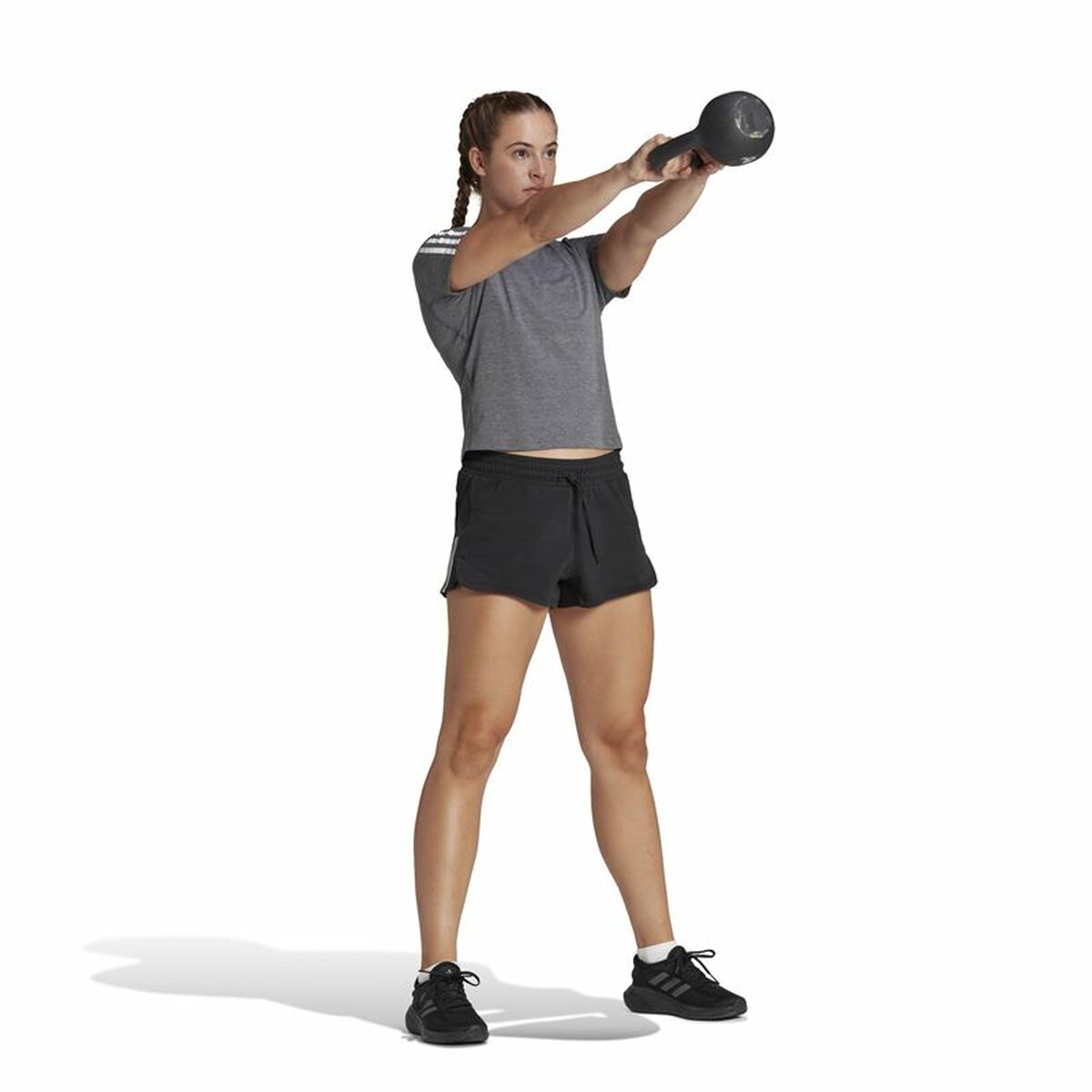 Sports Shorts for Women Adidas Essentials Black