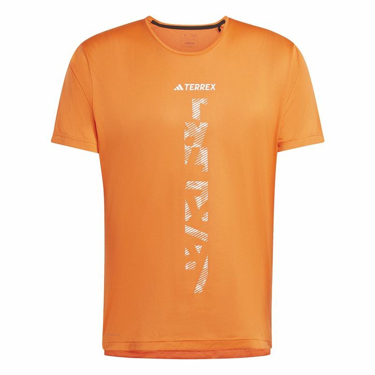 Men’s Short Sleeve T-Shirt Adidas Agravic Terrex Orange