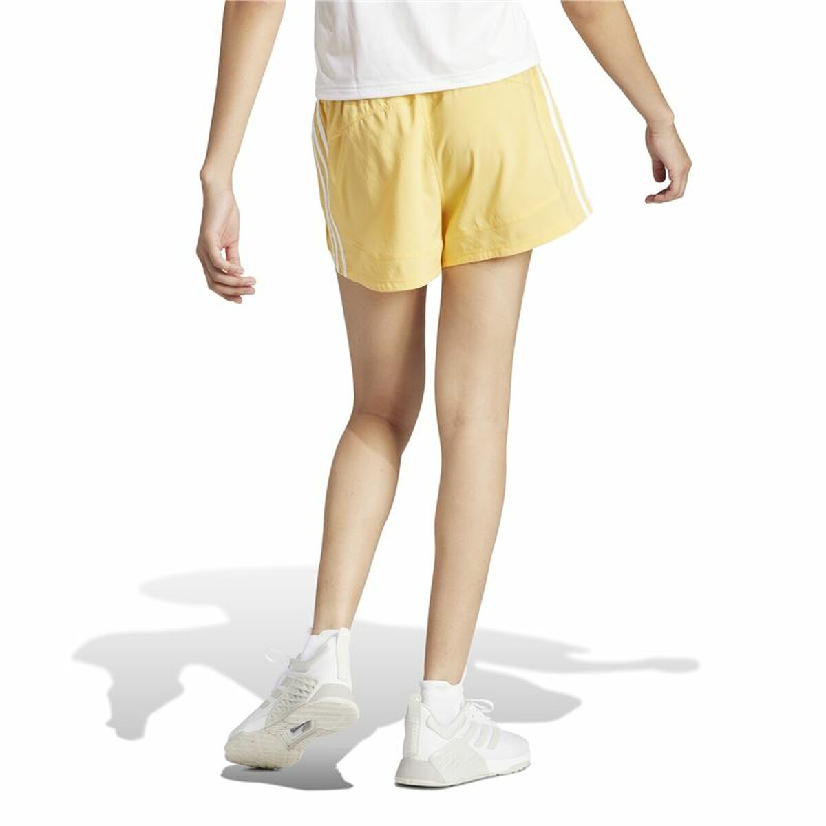Sports Shorts Adidas Essentials Pacer Wvn High Yellow