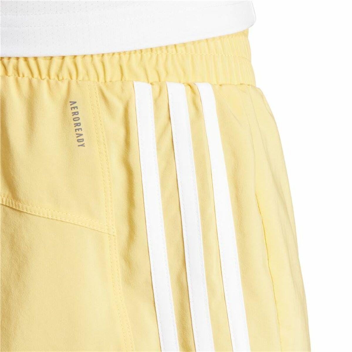 Sports Shorts Adidas Essentials Pacer Wvn High Yellow