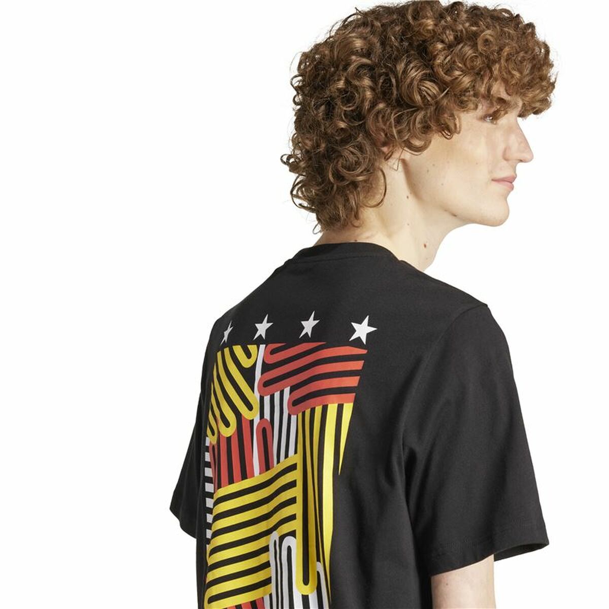 Men's Short-sleeved Football Shirt Adidas Football Germany Fan Graphic (XL)-5