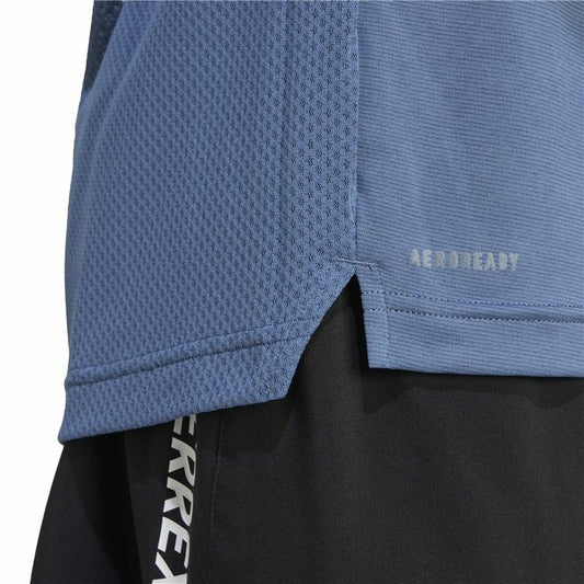 Men’s Short Sleeve T-Shirt Adidas Terrex Agravic Blue