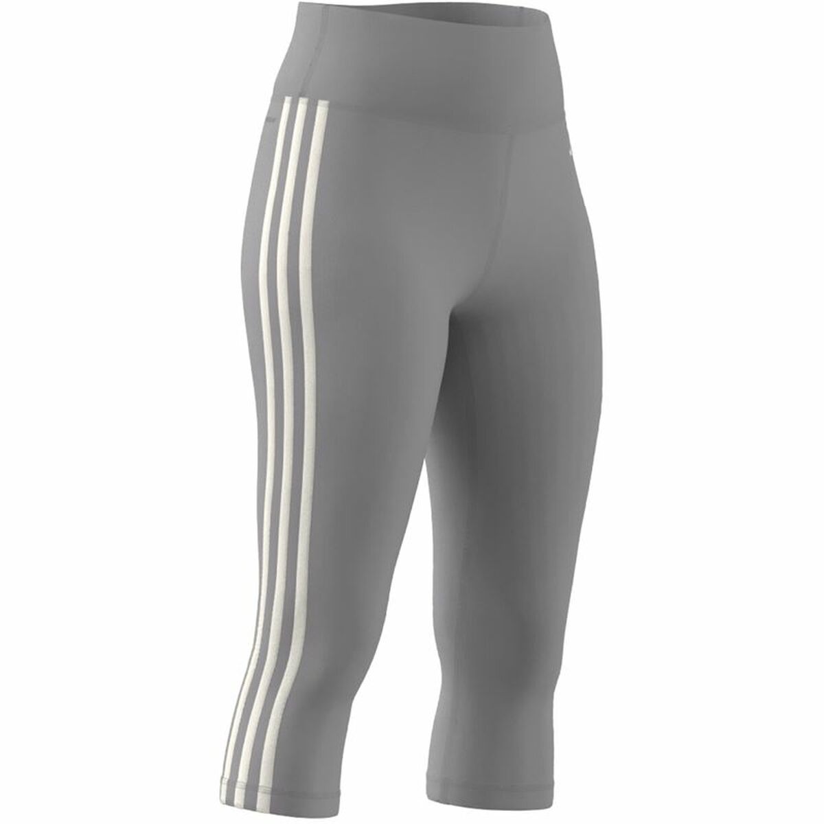 Sport leggings for Women Adidas Train Essentials 3S 3/4 Grey