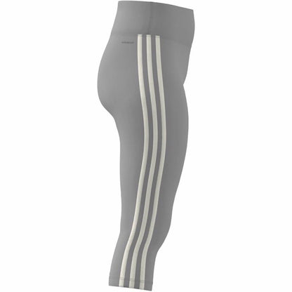 Sport leggings for Women Adidas Train Essentials 3S 3/4 Grey