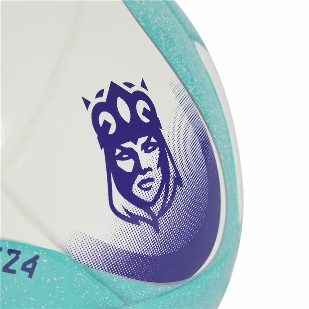 Voetbal Adidas Queens League Mini Wit - one size